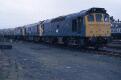 24May87. 25160/046, 26013, 25028/318, 27016 line up waiting for Vic Berry to decide the next move. 24May87. 25160/046, 26013, 25028/318, 27016 line up waiting for Vic Berry to decide the next move.